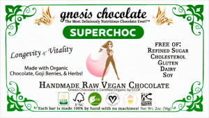 Gnosis chocolate bar superfood