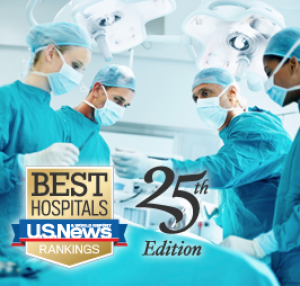 US News Best Hospitals 25th anniversary