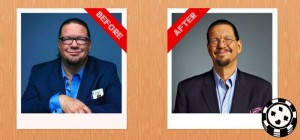 Penn Jillette before and after