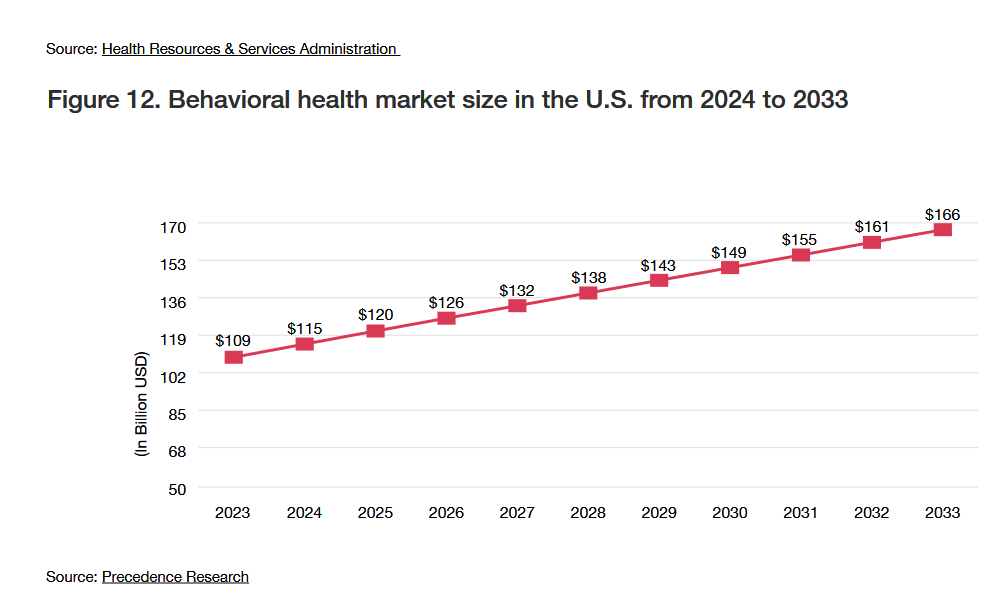 PwC behind the numbers 2025 behavioral health market